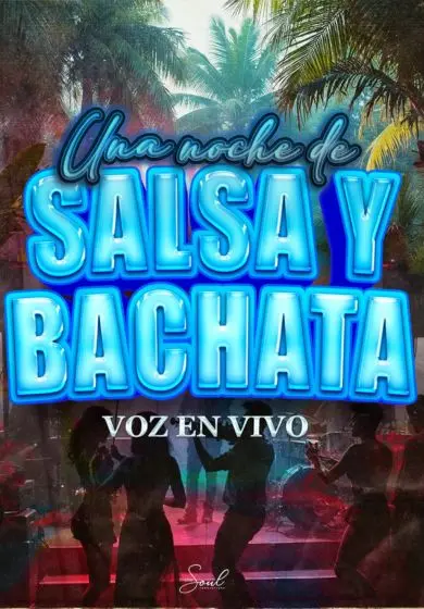 Cartel de Salsa & Bachata