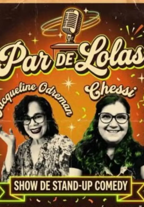 Cartel de Par de Lolas Stand Up Comedy