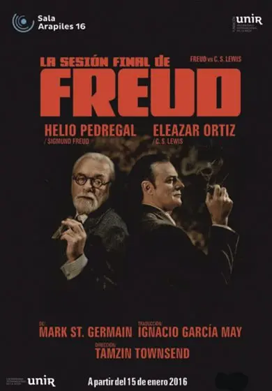 Cartel de La sesión final de Freud