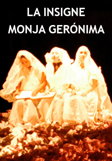Cartel de La insigne monja Gerónima