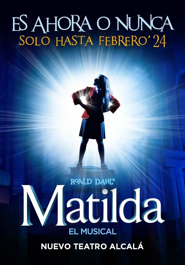 Cartel de Matilda, el musical