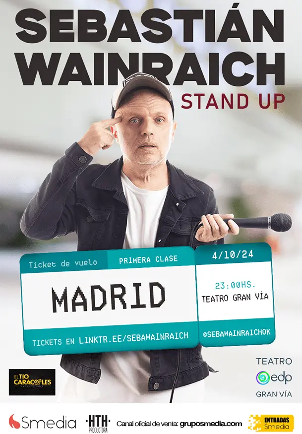 Cartel de Sebastián Wainraich