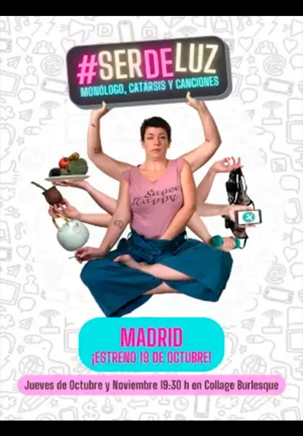 Cartel de Dadu & The Transparent Band: #Serdeluz