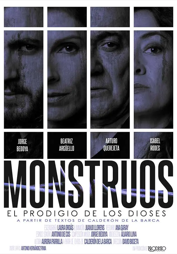 Cartel de Monstruos, el Prodigio de los Dioses