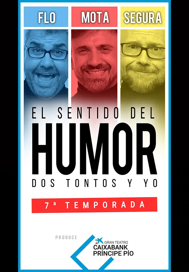 Cartel de El sentido del humor: Dos tontos y yo