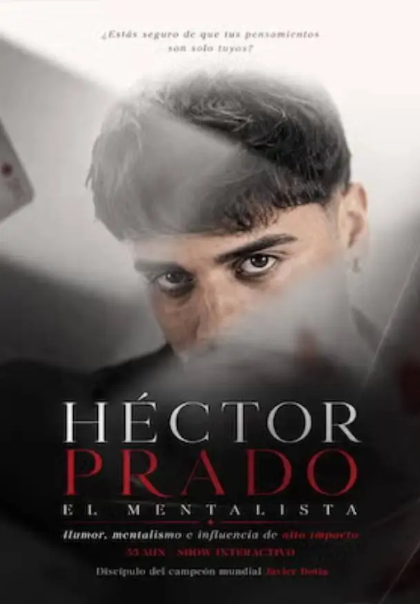 Cartel de Héctor Prado - El mentalista