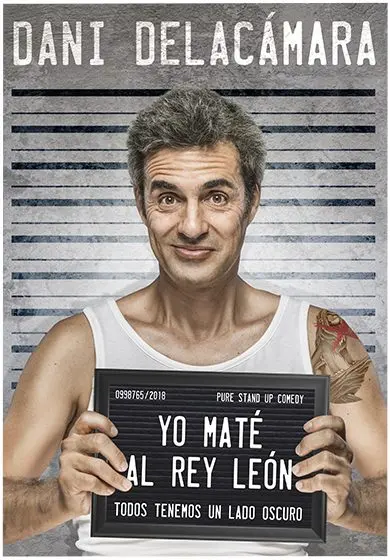 Cartel de Dani Delacámara: Yo maté al Rey León
