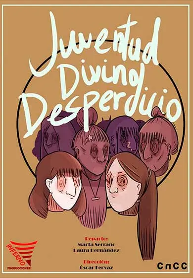 Cartel de Juventud divino desperdicio