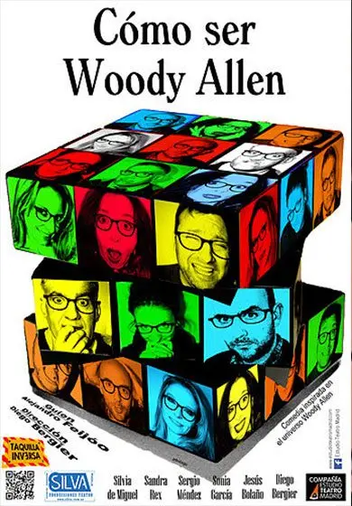 Cartel de Cómo ser Woody Allen