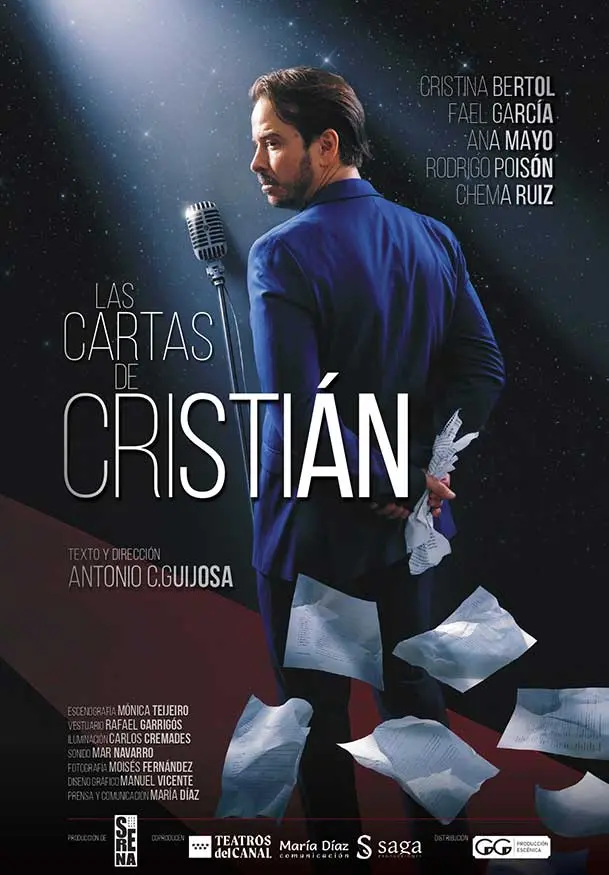 Cartel de Antonio C. Guijosa: Las cartas de Cristian