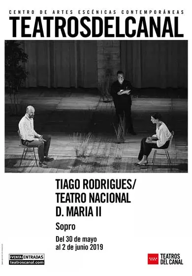 Cartel de Tiago Rodrigues | Teatro D. Maria II: Sopro
