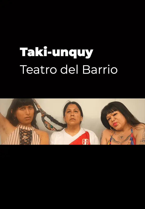 Cartel de Taki Unquy, del Cie a la Rave Infinita