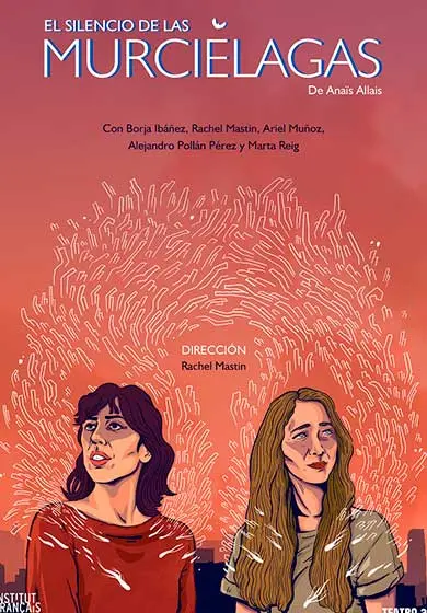 Cartel de El silencio de las murciélagas