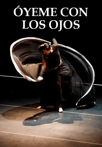 Cartel de María Pagés - Óyeme con los ojos