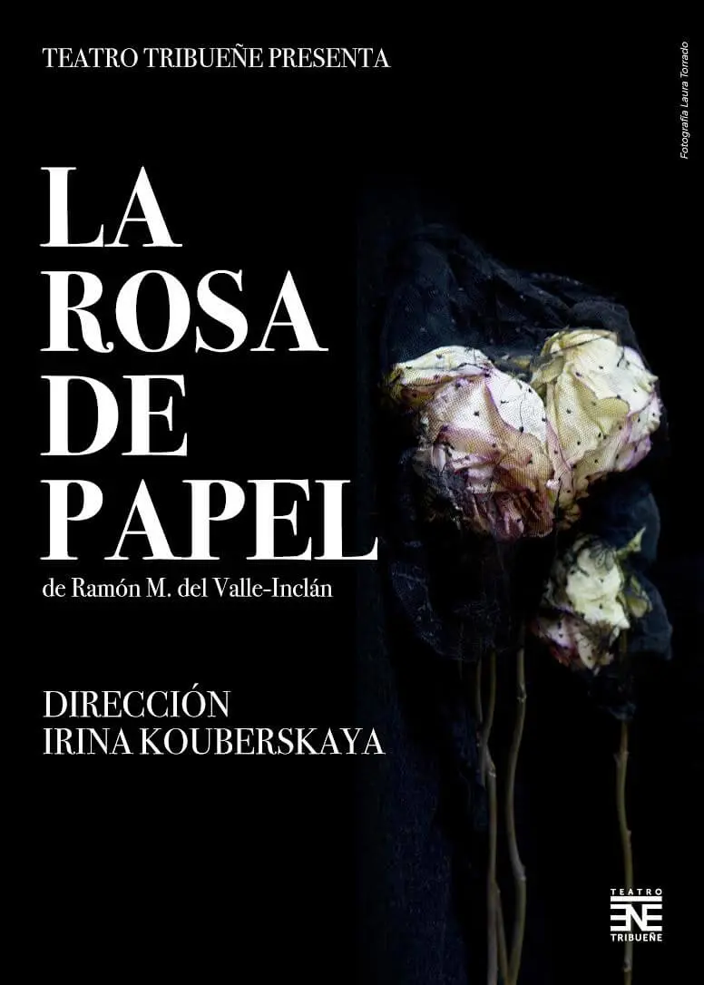 Cartel de Irina Kouberskaya: La rosa de papel