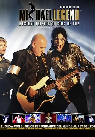 Cartel de Michael Legend: Tributo a Michael Jackson