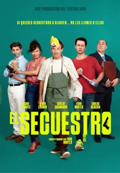 Cartel de El secuestro, de Fran Nortes