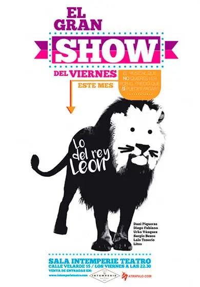 Cartel de El gran show del viernes
