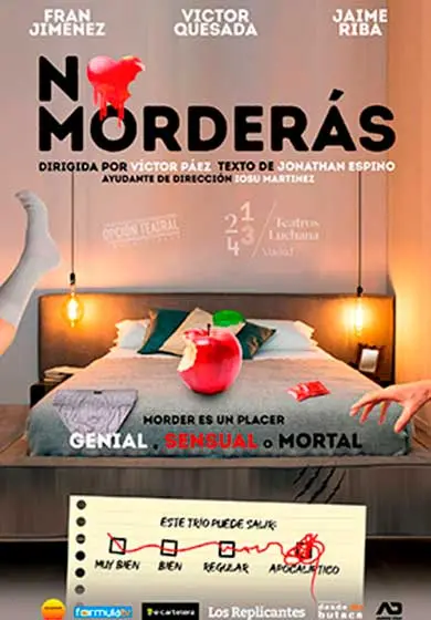 Cartel de No morderás