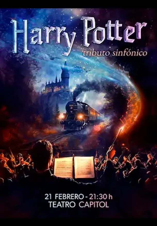 Cartel de Harry Potter Tributo Sinfónico