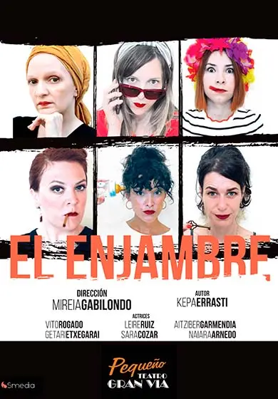 Cartel de El enjambre