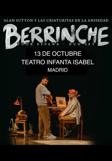 Cartel de Berrinche