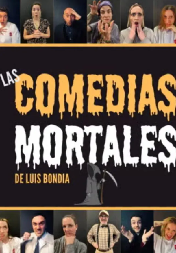 Cartel de Comedias mortales