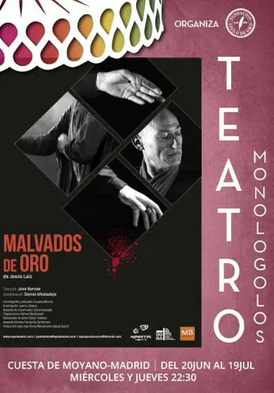 Cartel de Malvados de oro