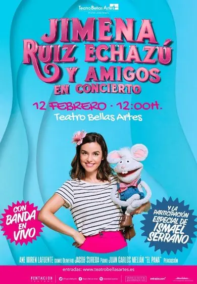 Cartel de Jimena Ruiz Echazú y amigos en concierto
