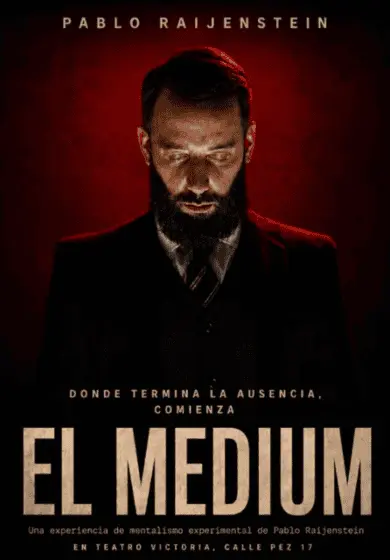 Cartel de El Médium - Pablo Raijenstein