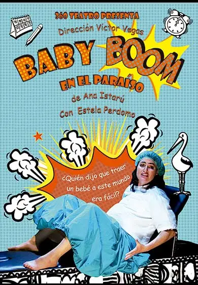 Cartel de Baby boom en el paraíso