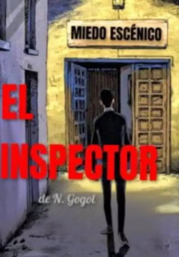 Cartel de El inspector. De N. Gógol