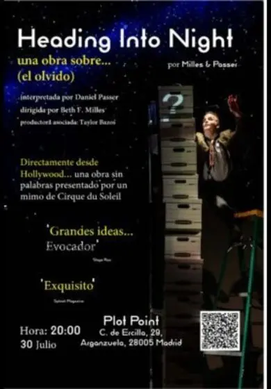 Cartel de Heading Into Night
