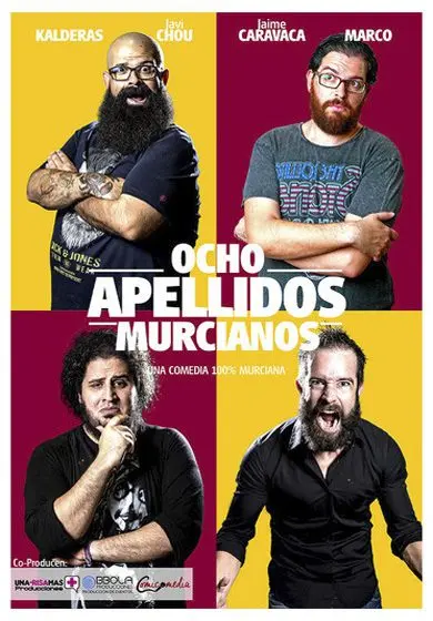 Cartel de Ocho apellidos murcianos