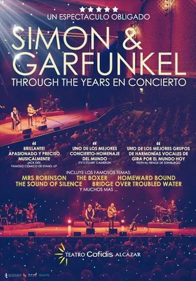 Cartel de Simon&Garfunkel: Through the years