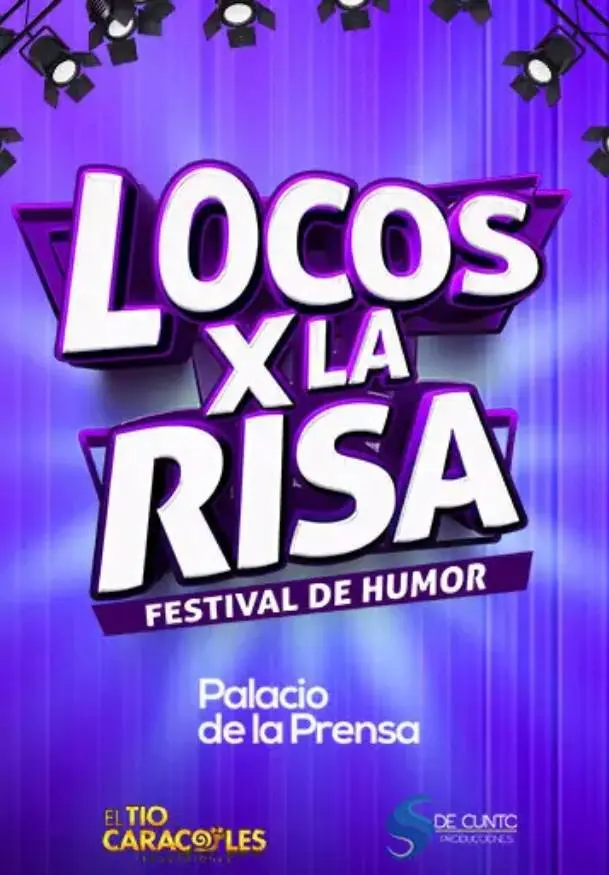 Cartel de Locos por la risa: Festival del humor