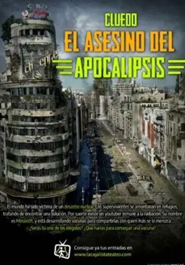 Cartel de Cluedo: El Asesino del Apocalipsis