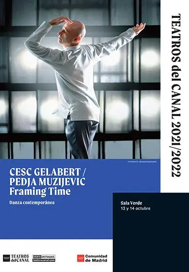 Cartel de Cesc Gelabert y Morton Feldman: Framing Time