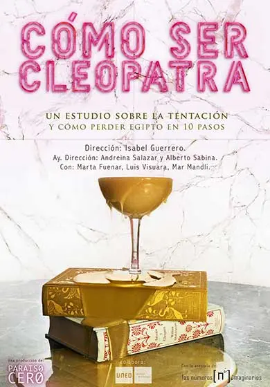 Cartel de Cómo ser Cleopatra