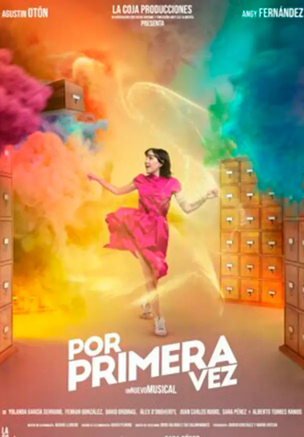 Cartel de Por primera vez, el musical