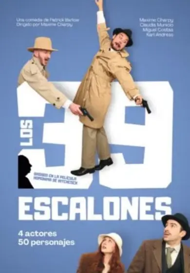 Cartel de Los 39 escalones