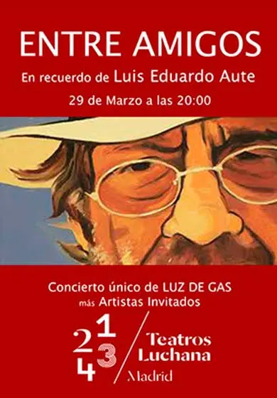 Cartel de Entre amigos: homenaje a Aute