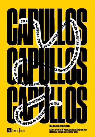 Cartel de Capullos que vuelan