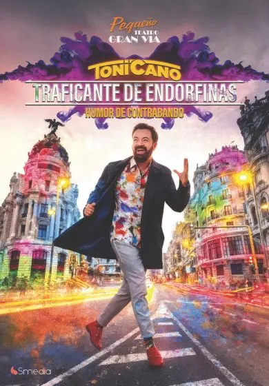 Cartel de Traficante de endorfinas - Toni Cano