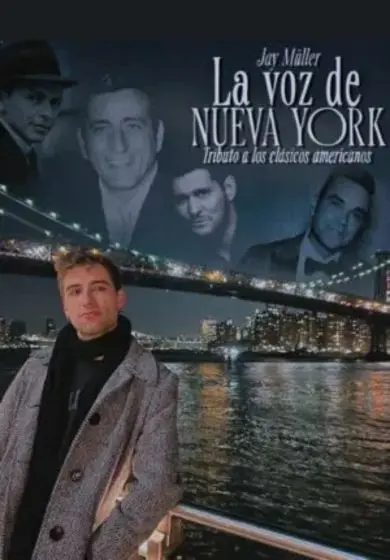 Cartel de La Voz de Nueva York: tributo a los clásicos americanos