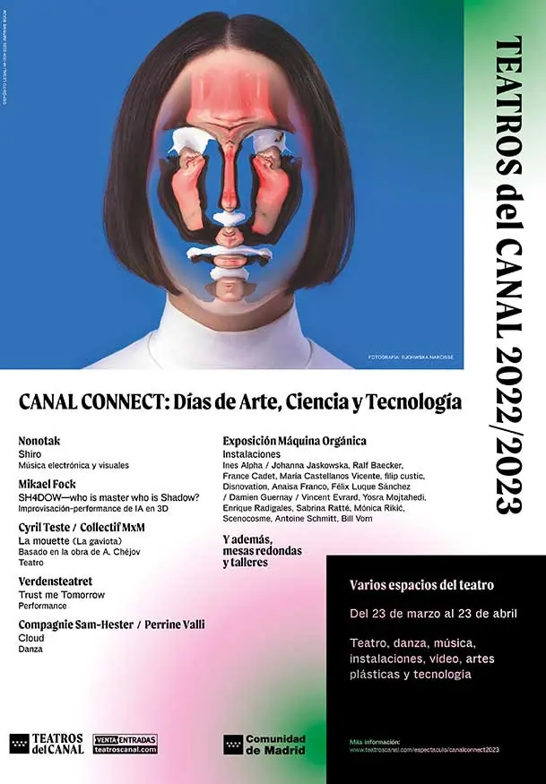 Cartel de Canal Connect 2023: Compagnie Sam-Hester/Perrine Valli: Cloud