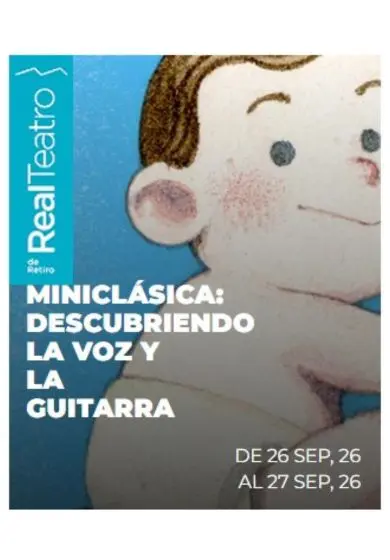 Cartel de Miniclásica: Descubriendo la voz y la guitarra