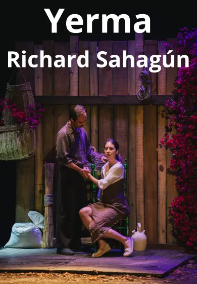 Cartel de Yerma - Richard Sahagún