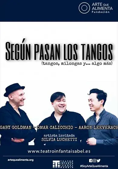 Cartel de Según pasan los tangos (tangos, milongas y…algo más)