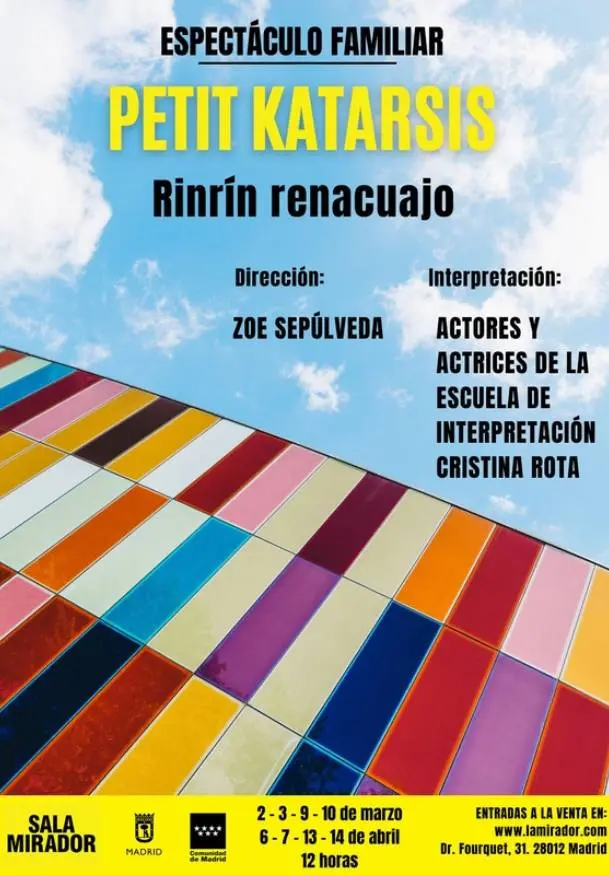 Cartel de Petit Katarsis: Rinrín renacuajo